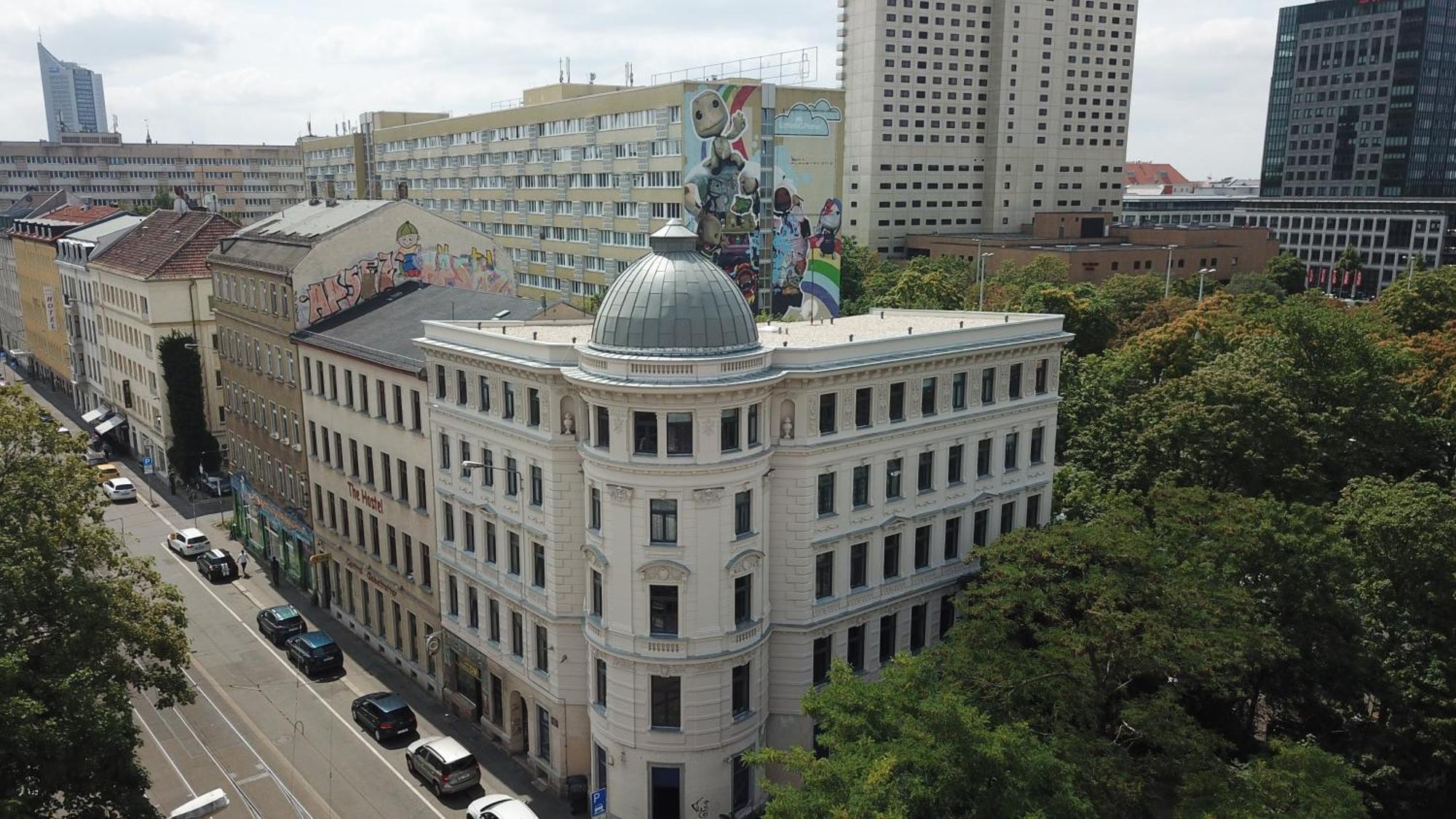 #Stylische / Moderne Wohnung Im Leipziger Zentrum Dg Links Zewnętrze zdjęcie